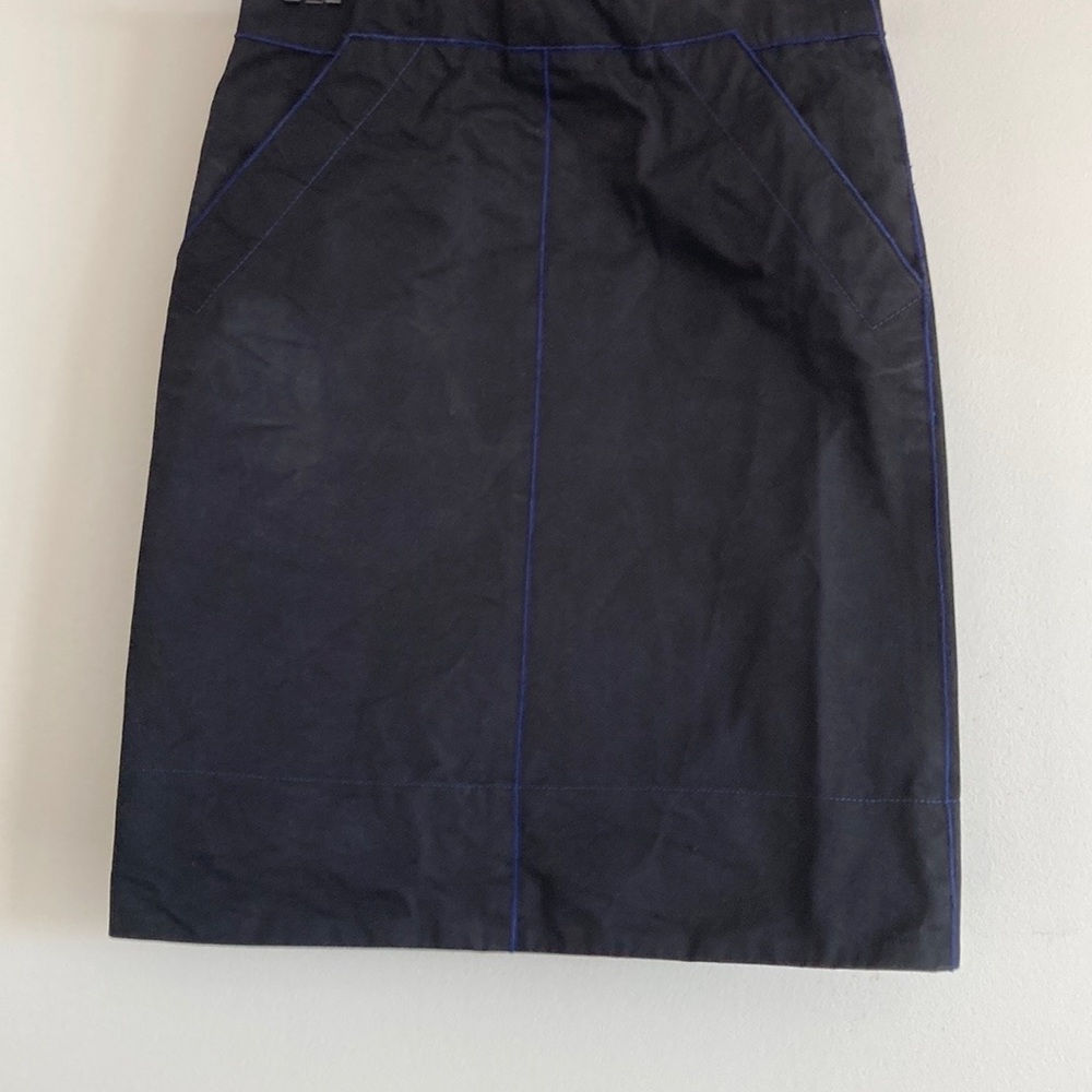 Marc Jacobs Cotton Midi Skirt- Black Size 0